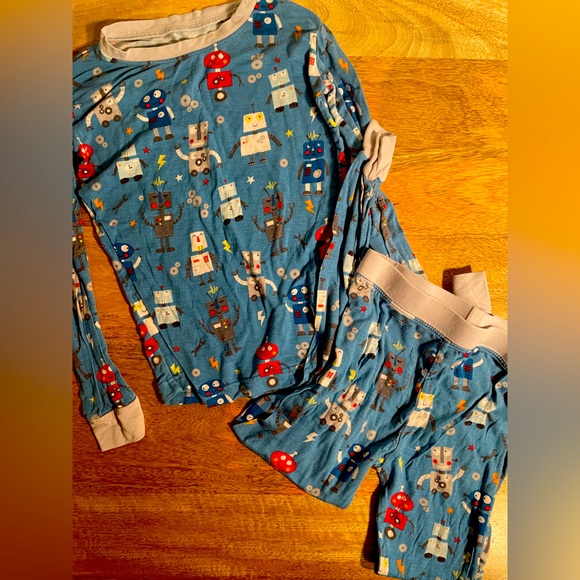 Little Sleepies Other - Little Sleepies Robots 2 Piece PJ set | Bamboo | Size 4t